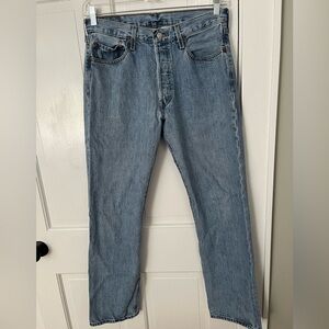 Levi's Men's Straight Jeans - Light Blue